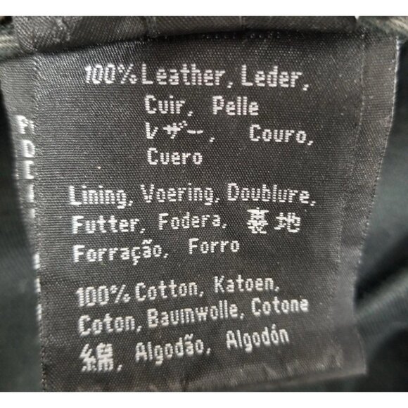 Harley-Davidson Black Debossed Willie G Skull Leather Cap Sz Small Bedazzled - Picture 10 of 11